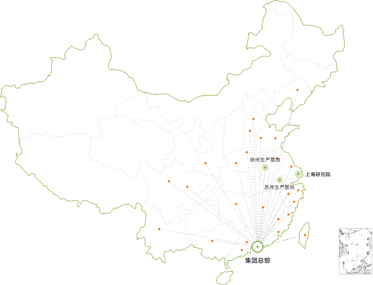 大族粵銘激光服務網點